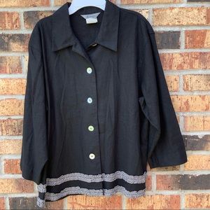 Stonebridge Black with black and white trim